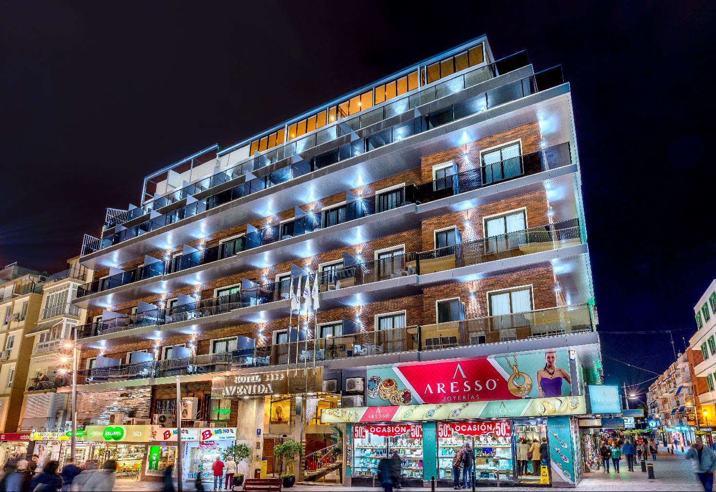 Hotel Avenida Benidorm Exterior foto
